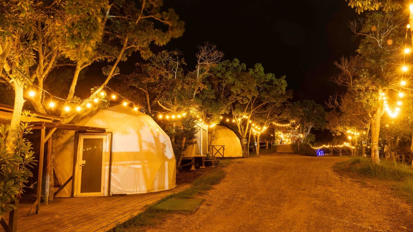 グランピングエリア