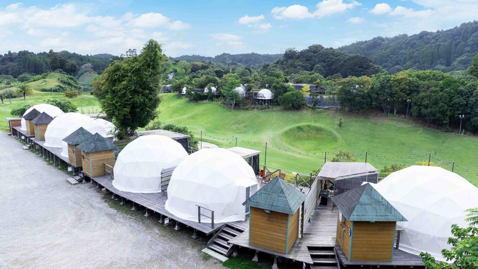 グランピングエリア