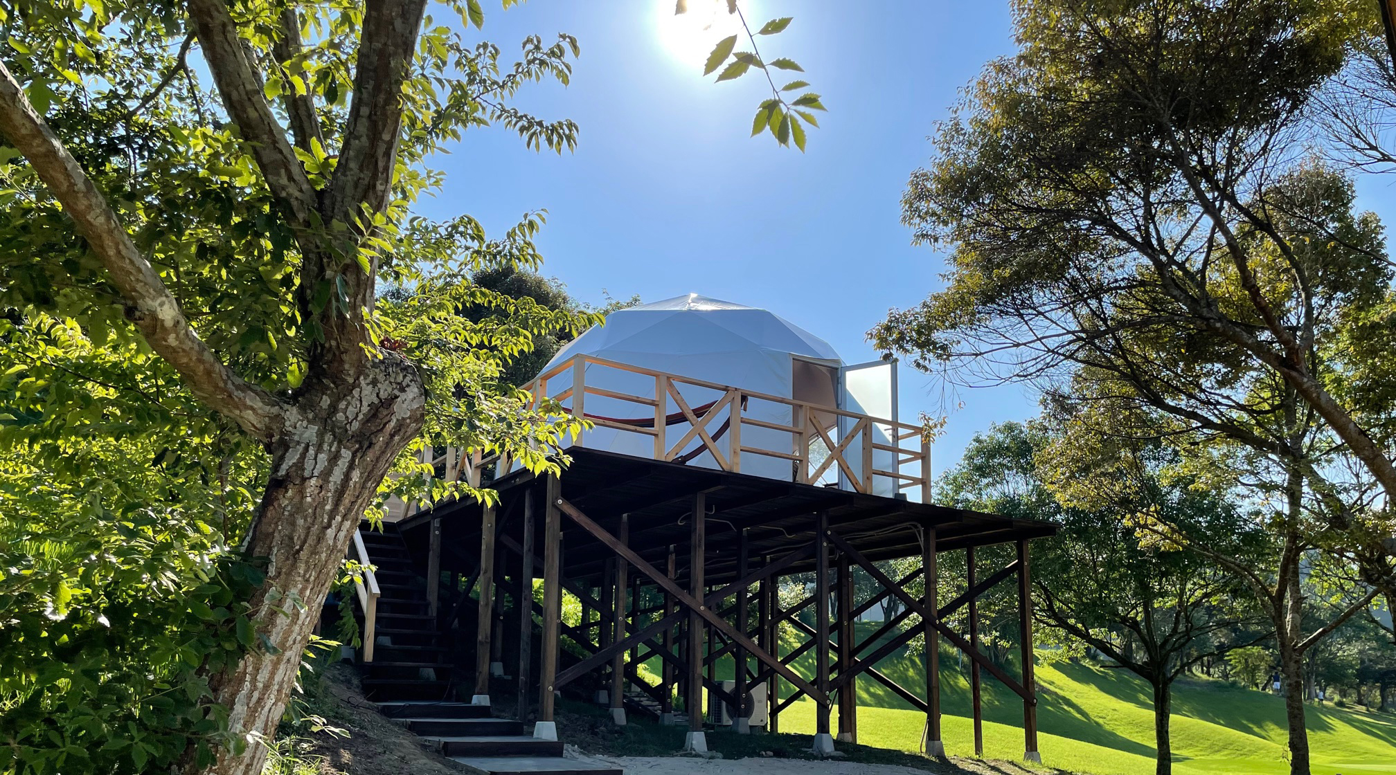 DOME TENT Glamping (トイレ・洗面付)