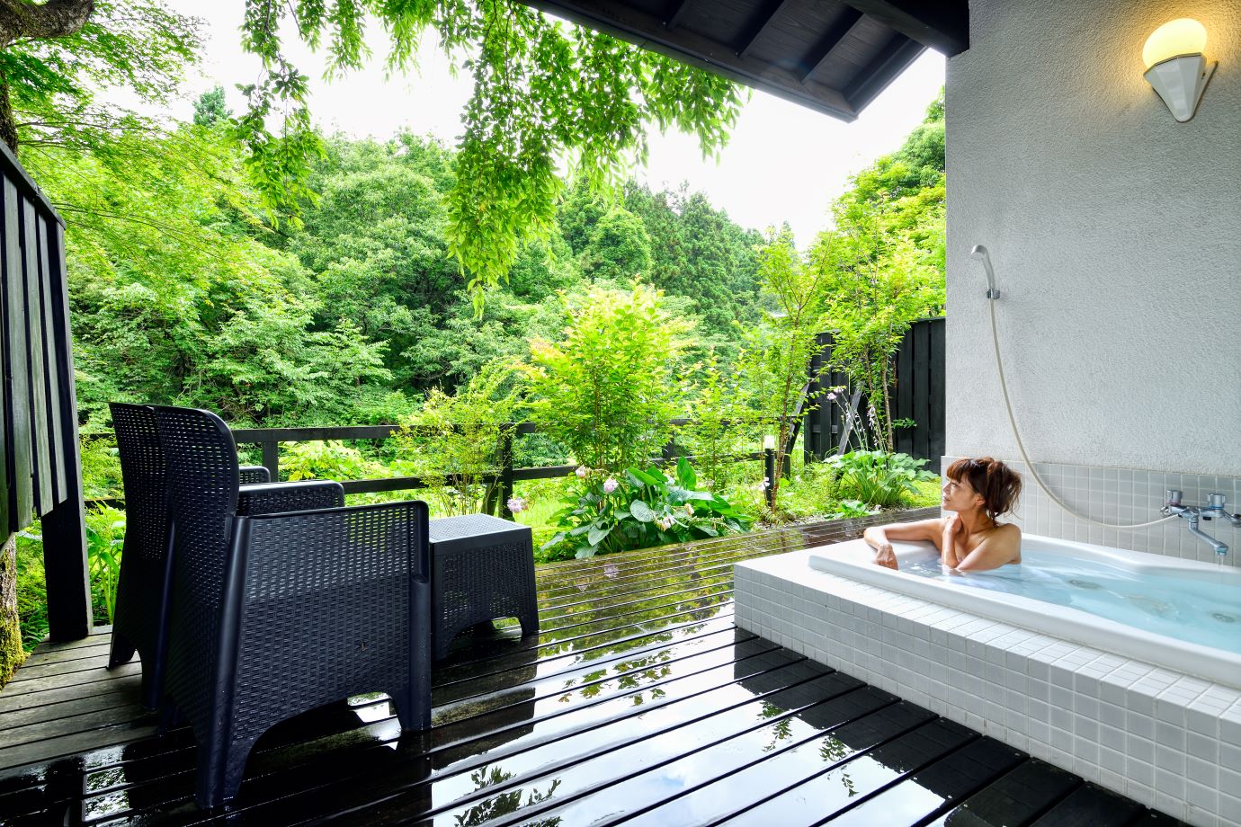 特別室温泉露天風呂