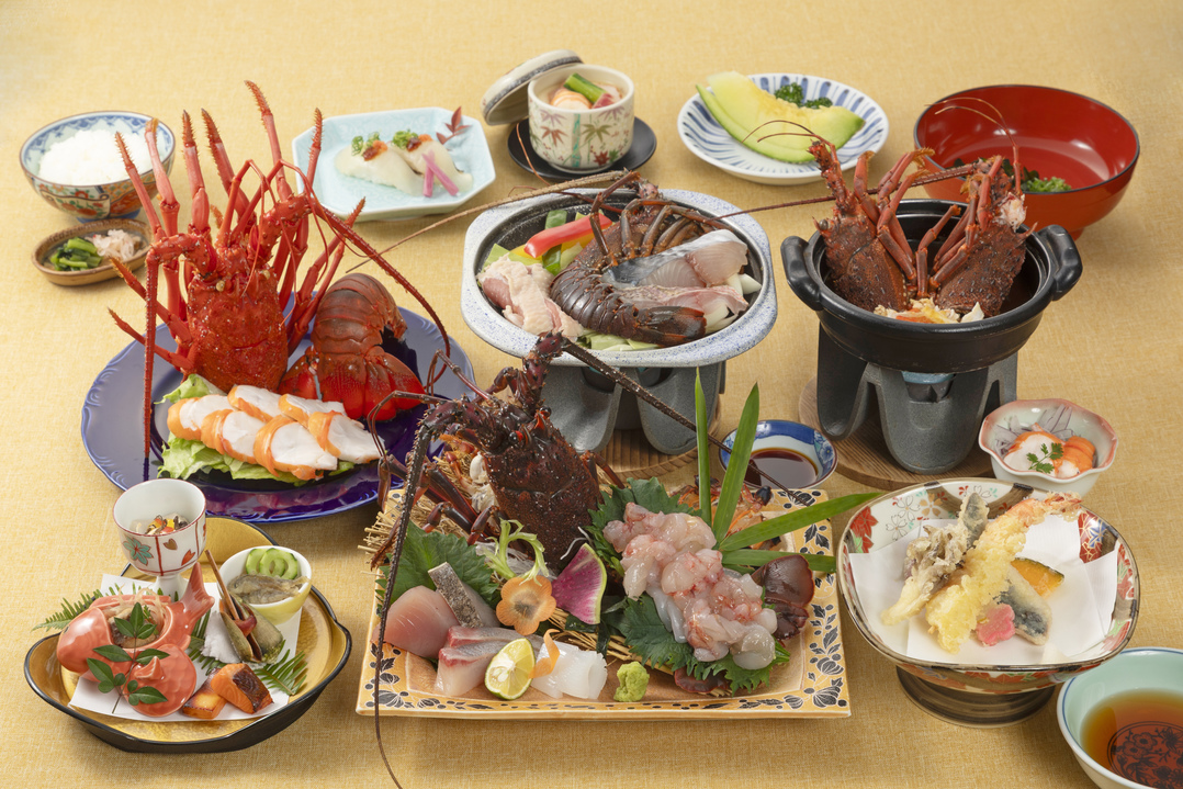 ☆50食限定☆【伊勢海老祭り】地元産伊勢海老をお腹いっぱい！◆伊勢海老たっぷり会席◆【1泊2食付】