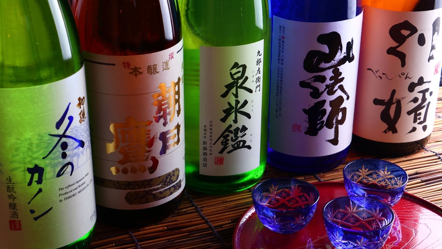＃日本酒／お料理にも合う美味しい日本酒を取り揃えております。
