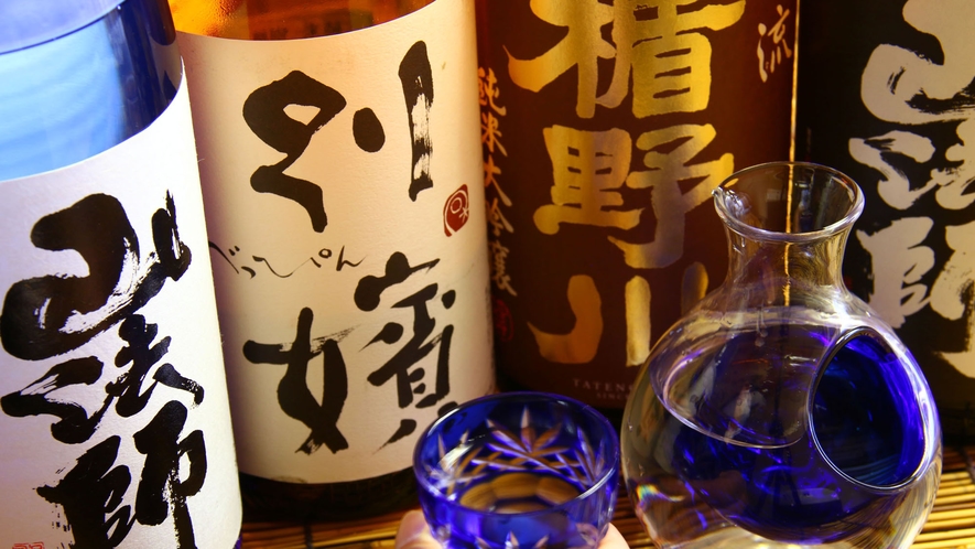＃日本酒／米どころ山形の自慢の日本酒をどうぞ。