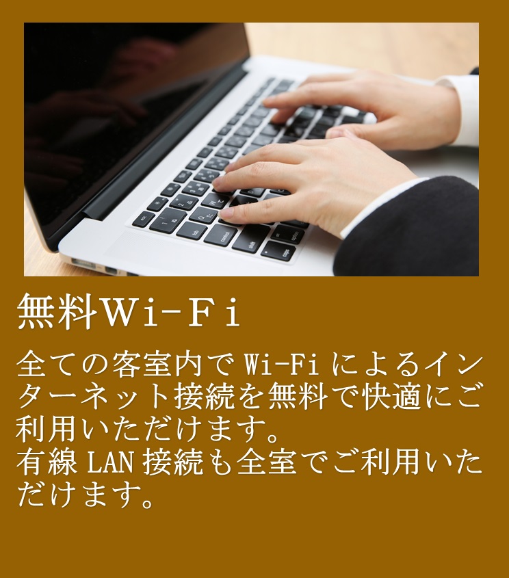 オススメポイント-Wi-Fi