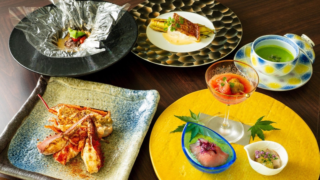 【ホテルおすすめ】【鉄板焼豪華ディナー】厳選国産黒毛和牛を3種の塩で味わう翡翠コース付プラン