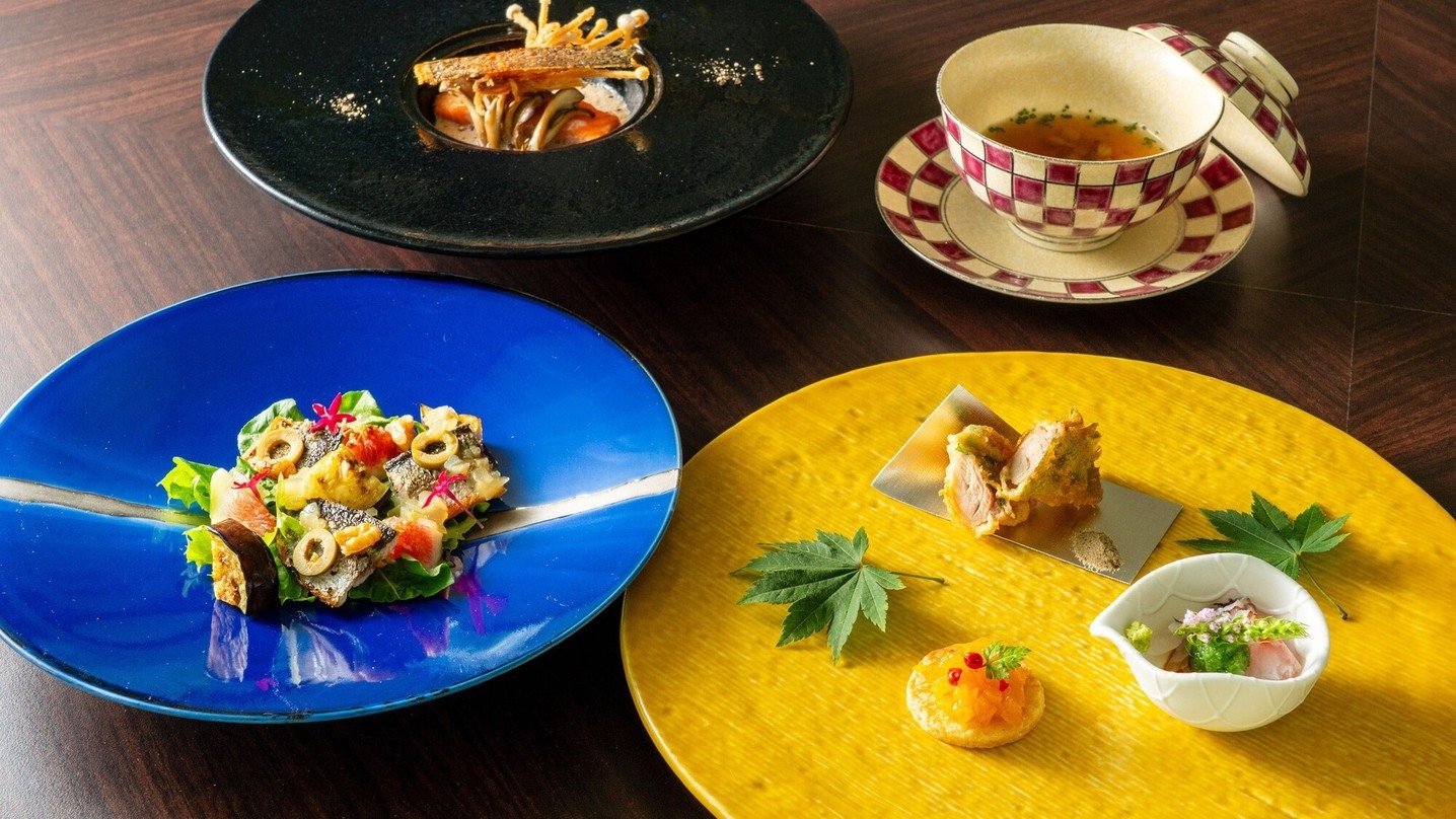 【ホテルおすすめ】【鉄板焼豪華ディナー】厳選国産黒毛和牛を3種の塩で味わう翡翠コース付プラン