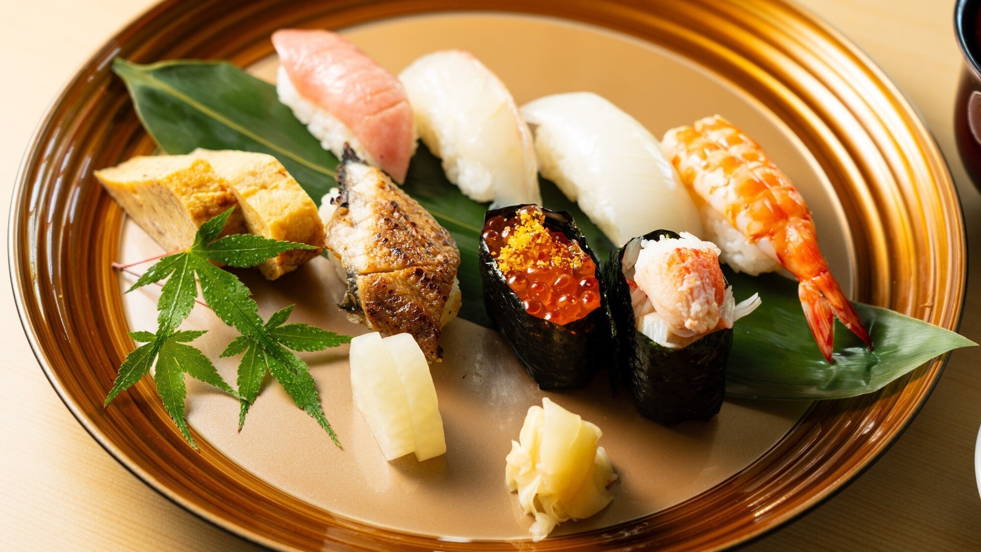 【京会席ディナー】旬の味覚と職人技が彩る寿司会席コース付プラン