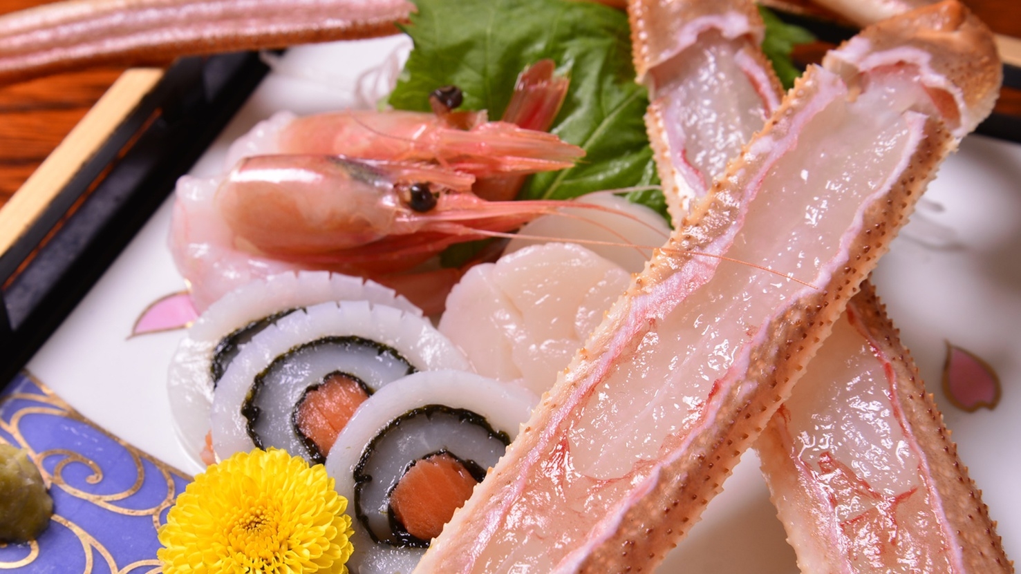 ちょっぴりリーズナブル！蟹刺し・焼きガニ・蟹鍋が楽しめる★カニプチフルコース