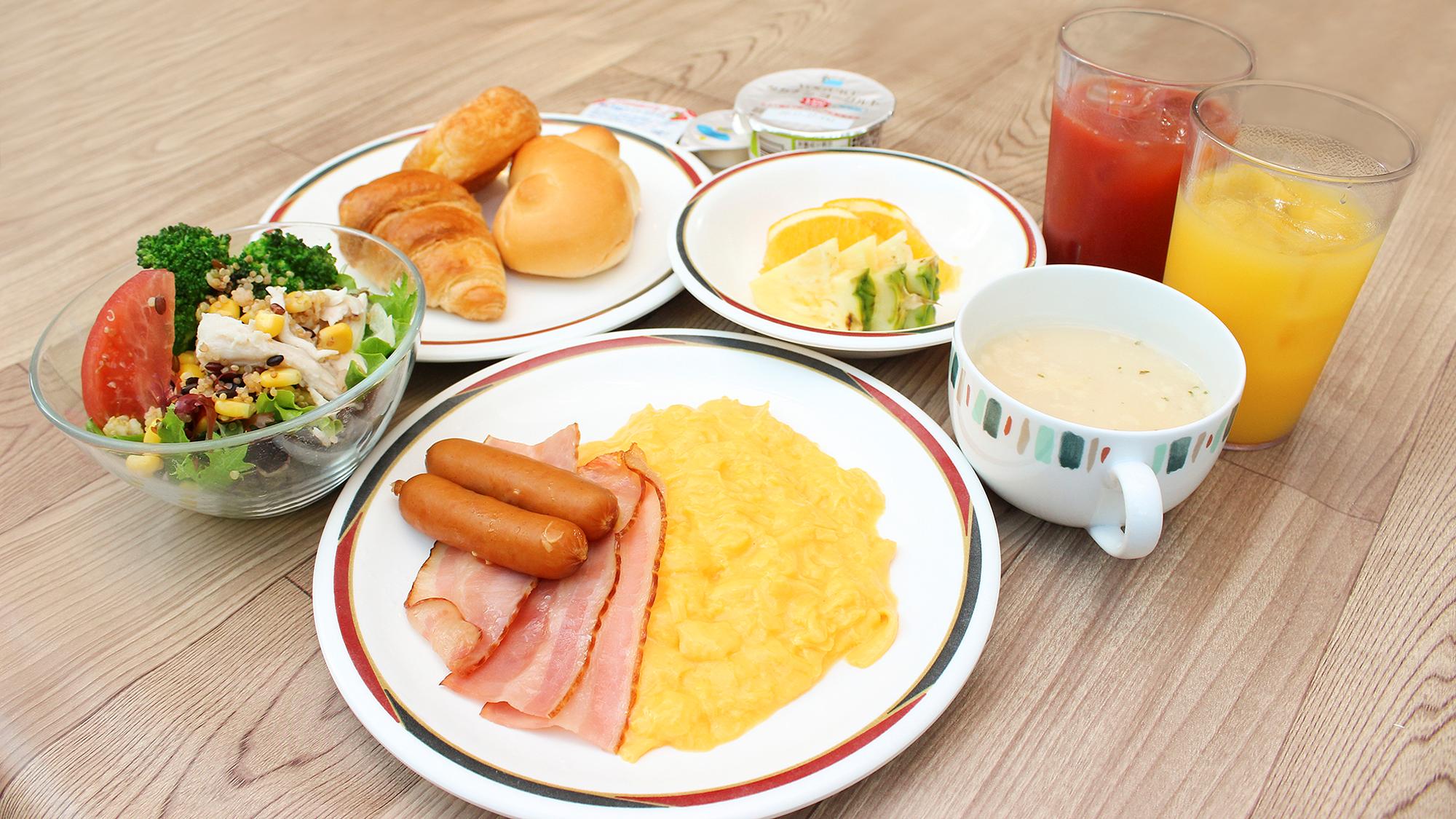 ■朝食バイキング