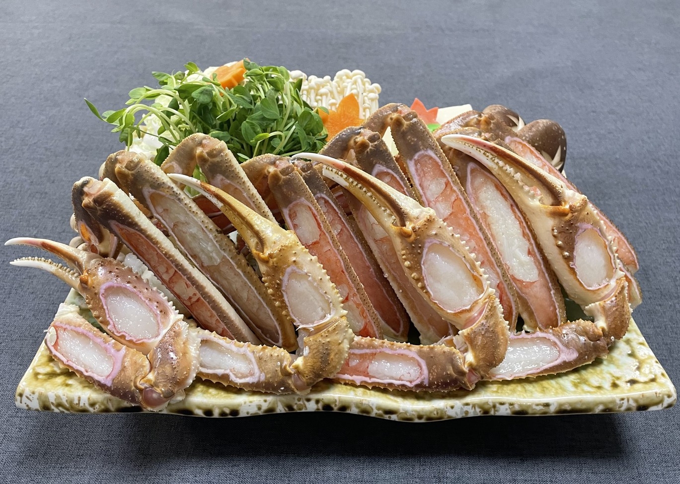 【蟹を堪能】冬の味覚！本ズワイガニをお鍋で♪♪★カニすき鍋会席プラン★かに1.5杯使用