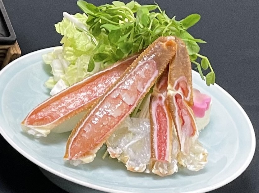 平日限定!【訳あり】食べ切り松葉かに会席（松葉かに500ｇ以下使用）