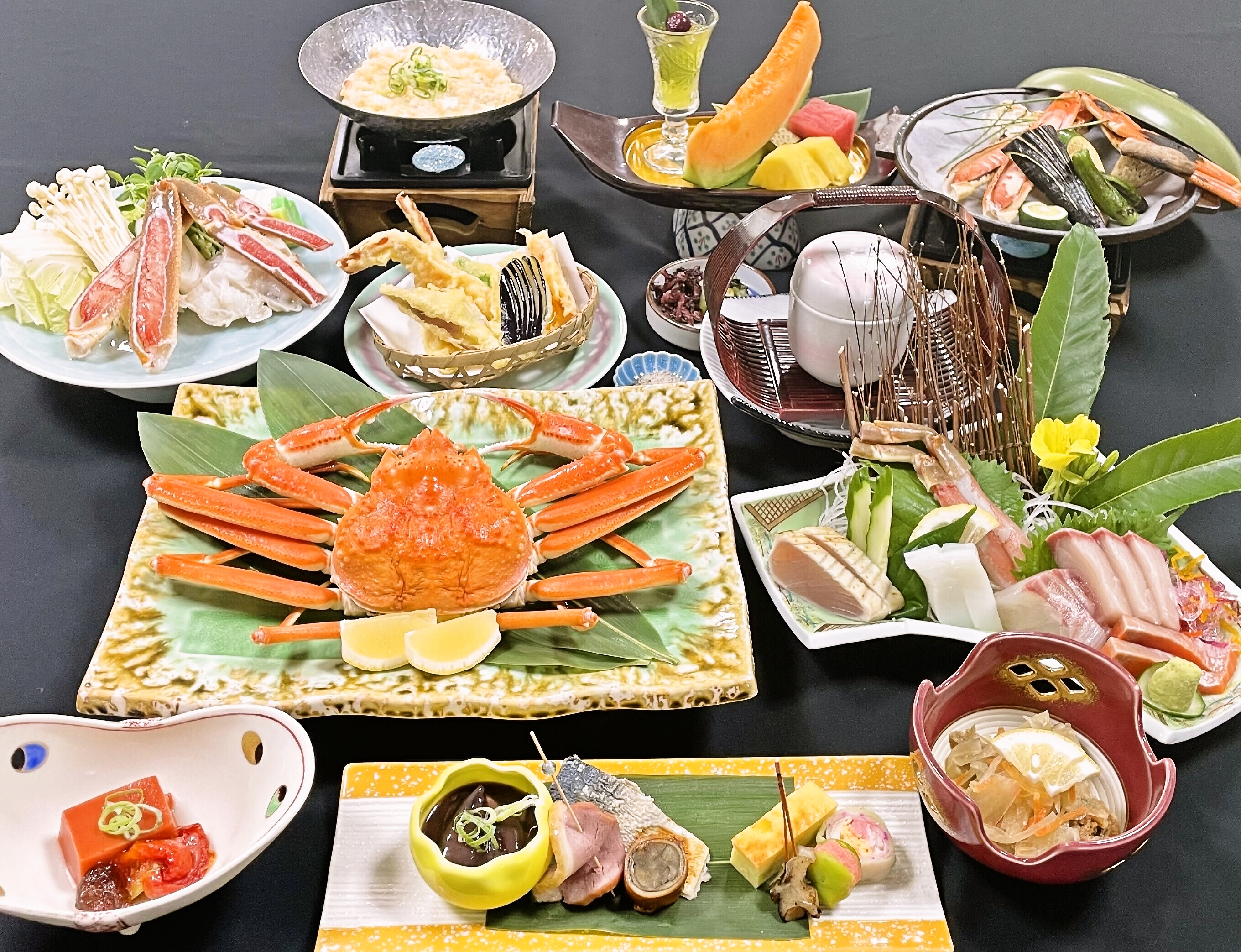 ずわいかに満腹会席