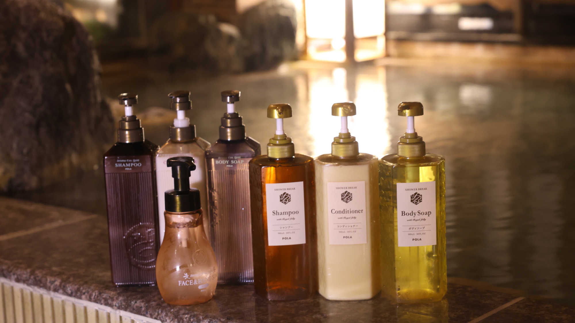 ■女性大浴場　シャンプー類