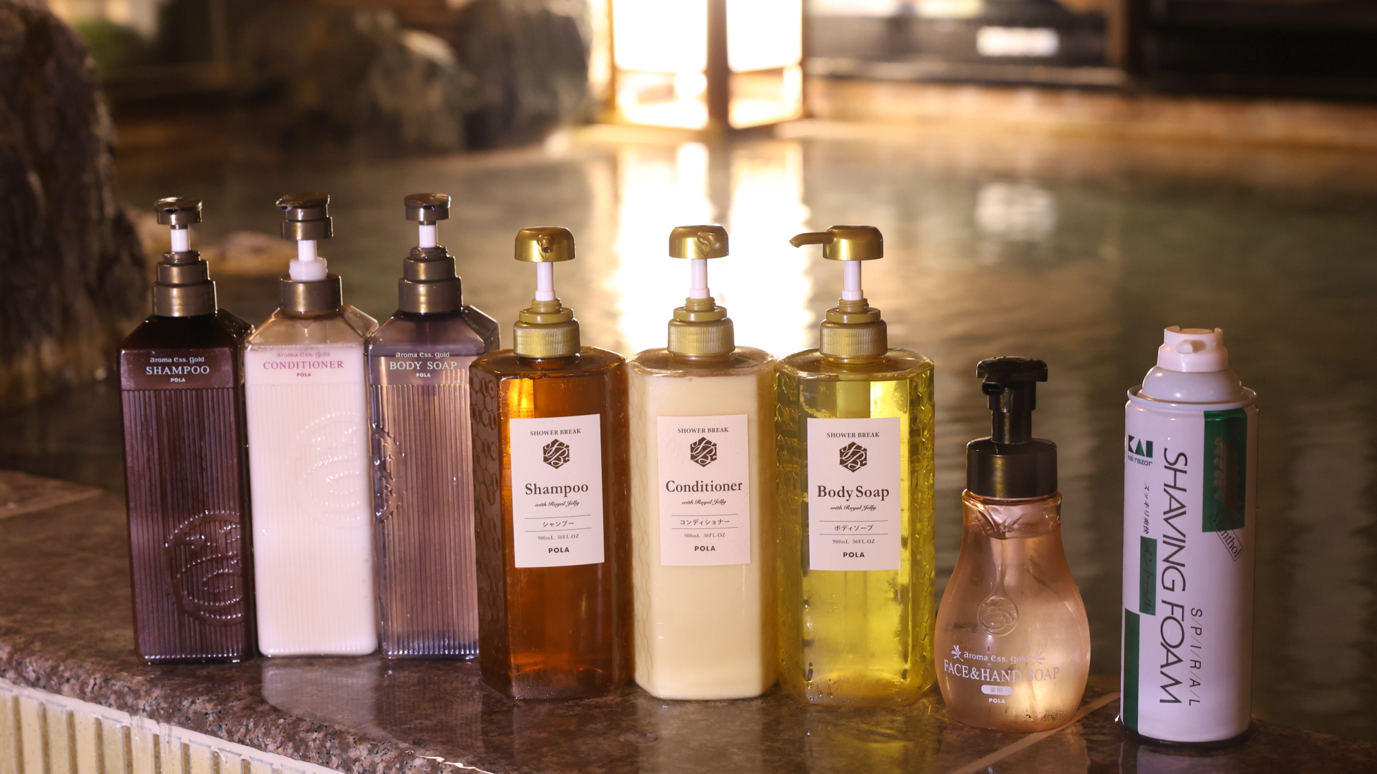 ■男性大浴場　シャンプー類