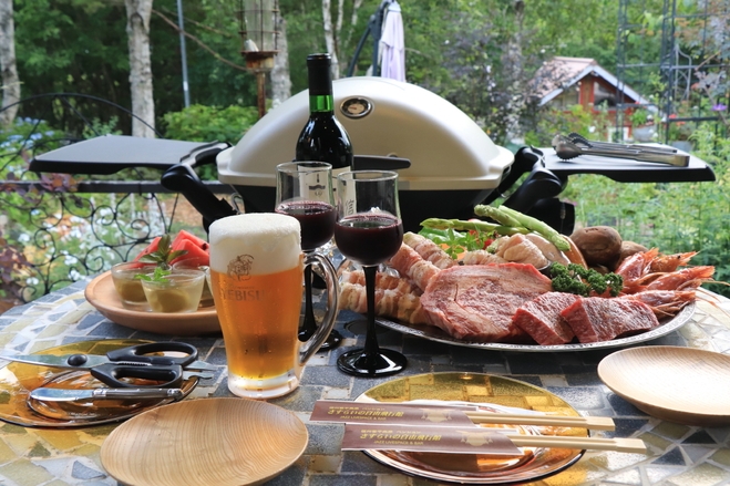 【全２室　寛ぎの宿　展望プライベートテラス付】鉄板！〜游楽食花〜自由飛行館のグリーンシーズンプラン