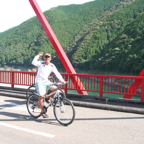 【サイクリング】【泊った翌日】乗り捨て可能レンタサイクルで四万十をチャリ旅＜素泊まり＞♪
