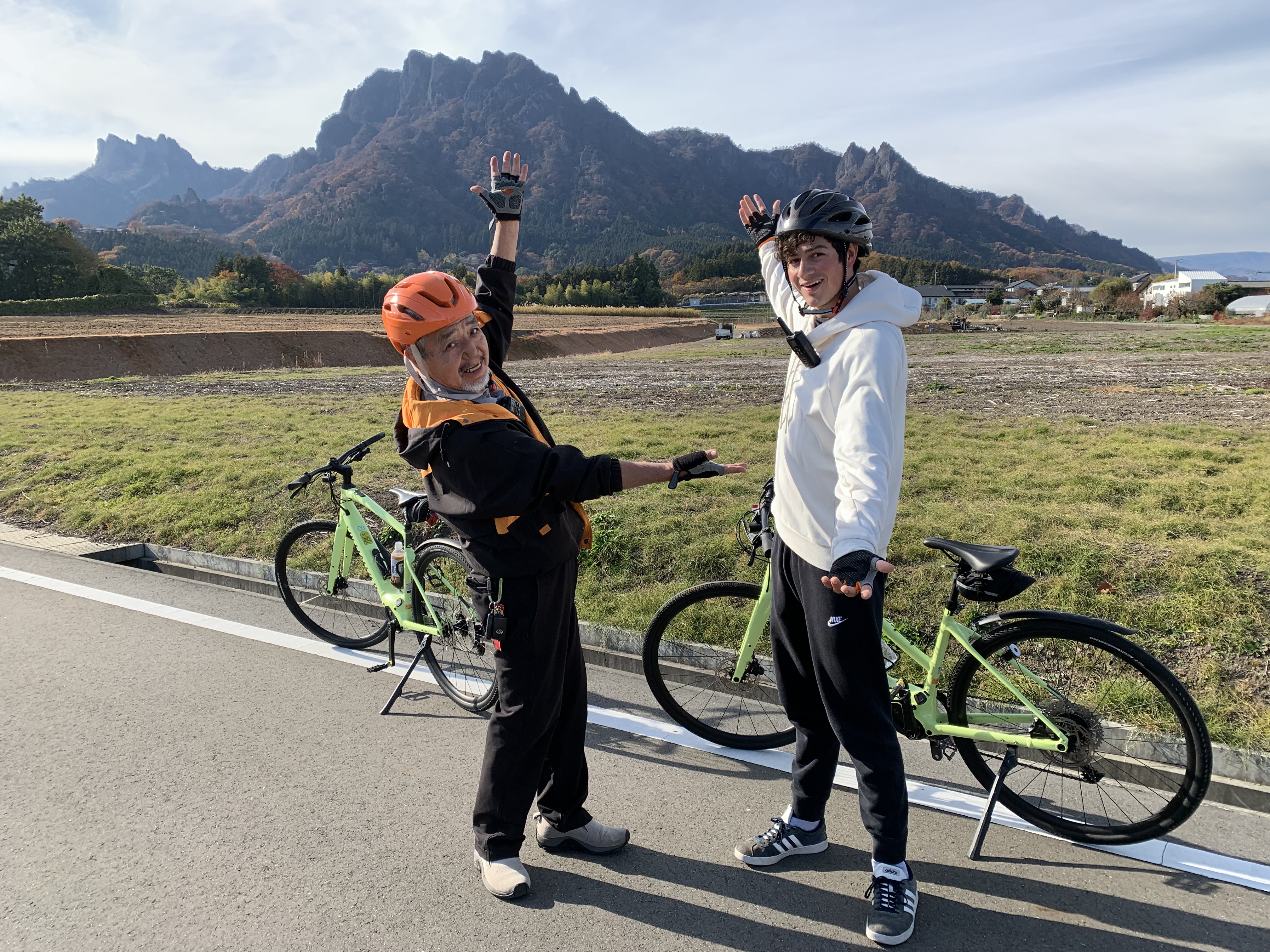 サイクリング妙義山