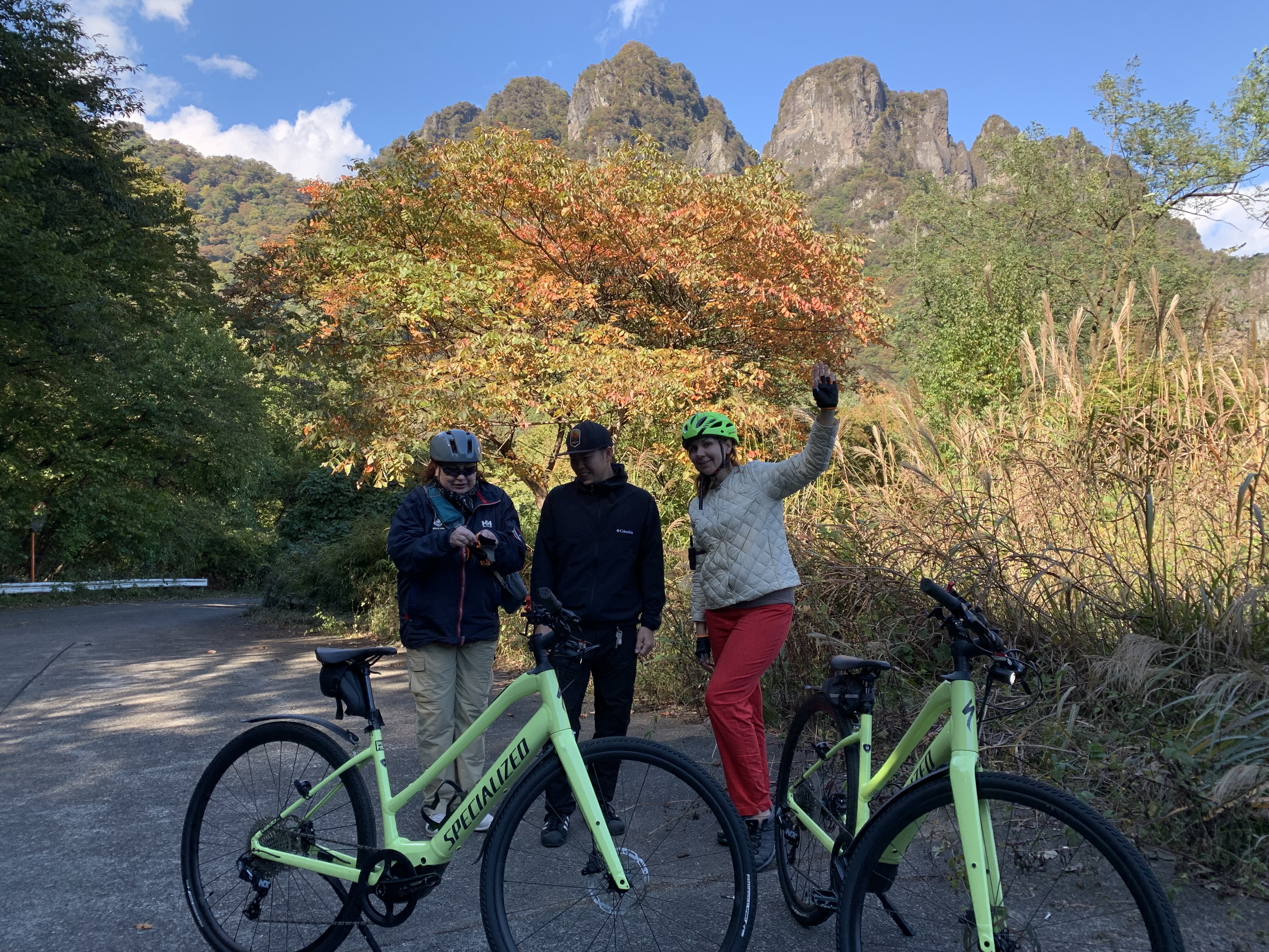 サイクリング妙義山２