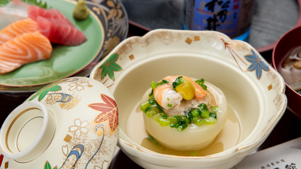 【ビジネス夕食付】《品数少な目でお得に宿泊》朝寝坊OK！「地産地消」を大切にした会席料理と新潟のご飯