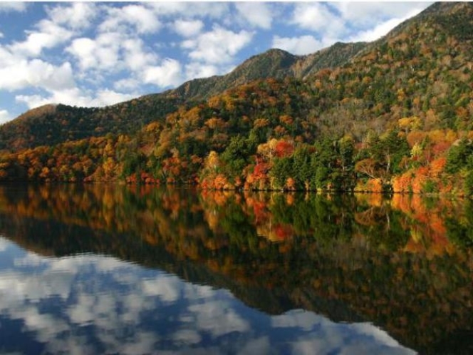 湯ノ湖の紅葉