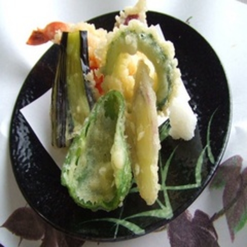 新鮮野菜の天ぷら