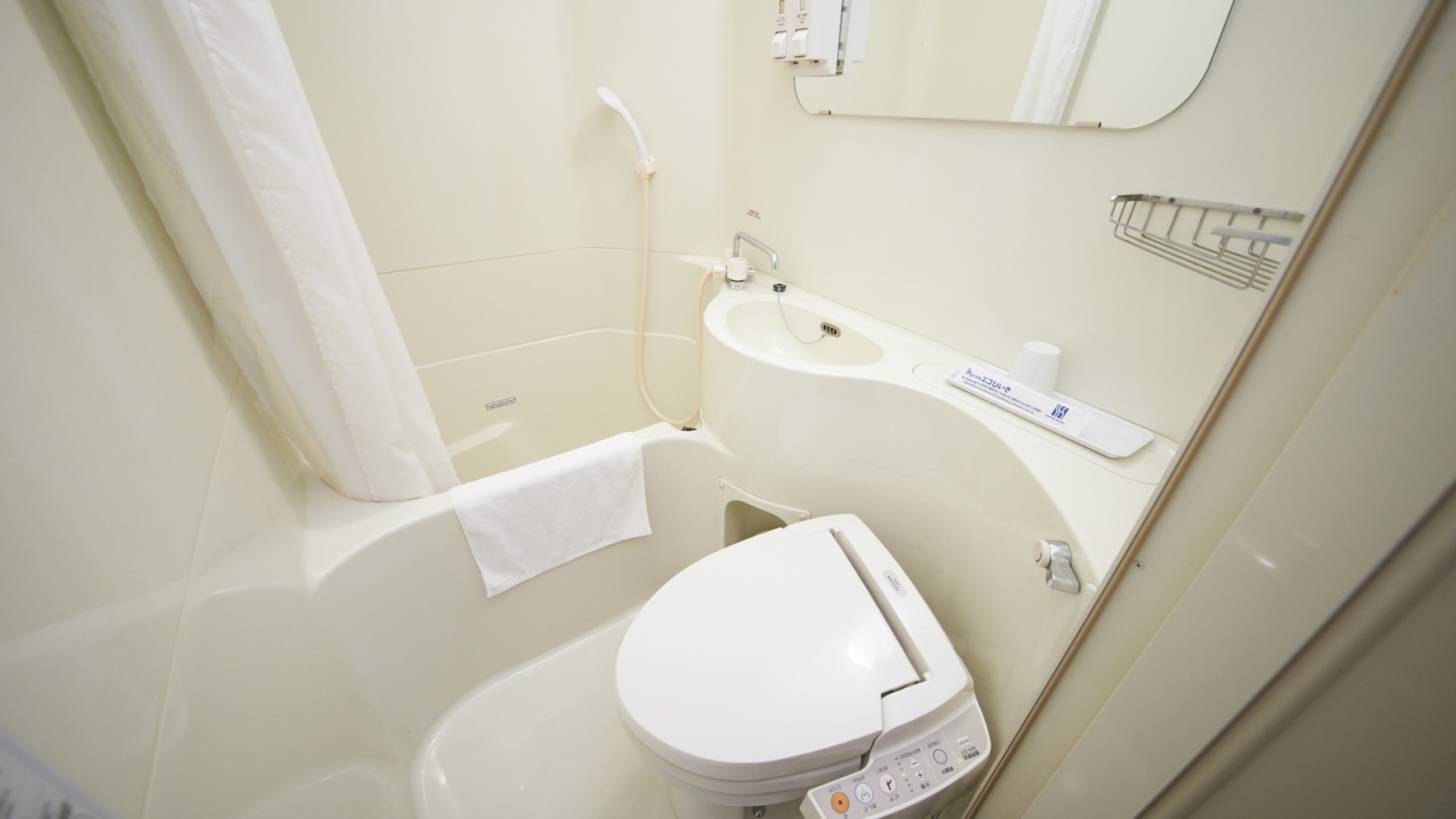 全室にユニットバス完備