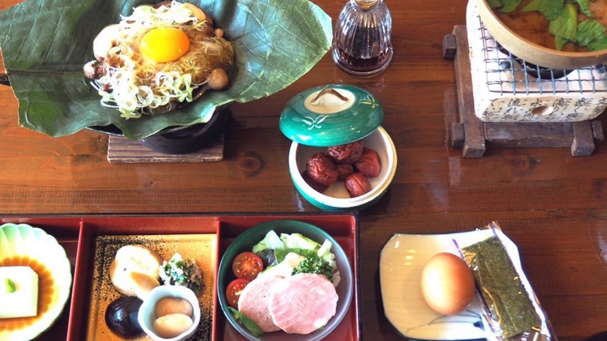 *【朝食一例】ご飯がすすむメニューをご用意！