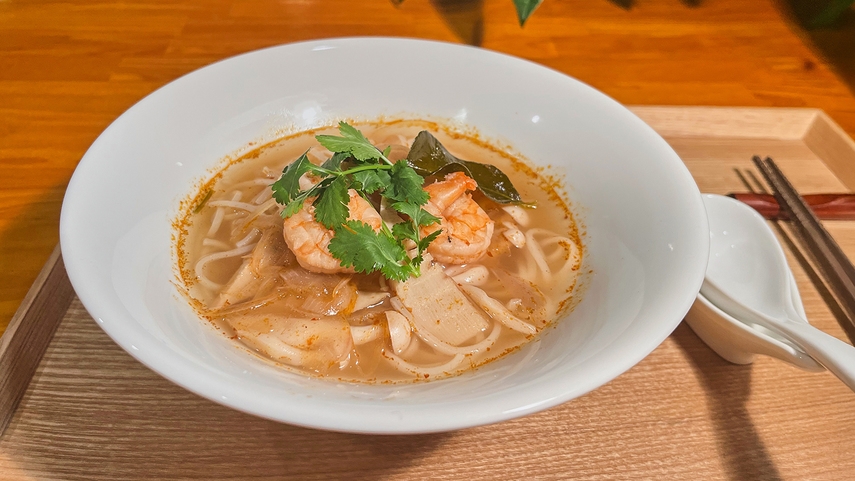 【和室6畳】＼滞在中に使えるタイ料理お食事券1000円分付き／和室のバルコニー付個室ツイン