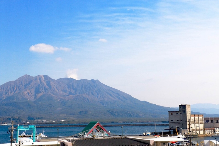 とにかく桜島がそぐそば☆