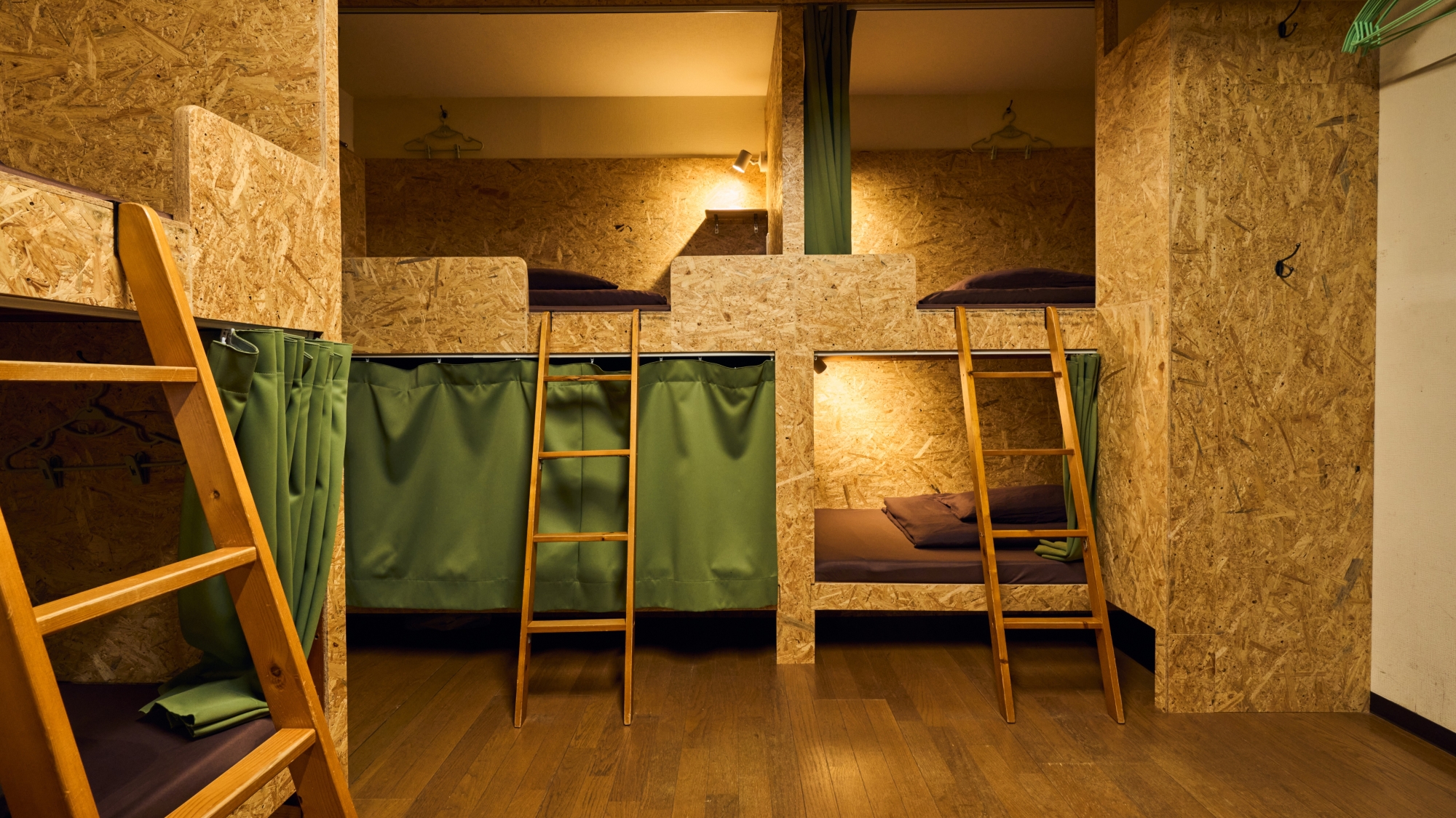 女性専用ドミトリー（相部屋）