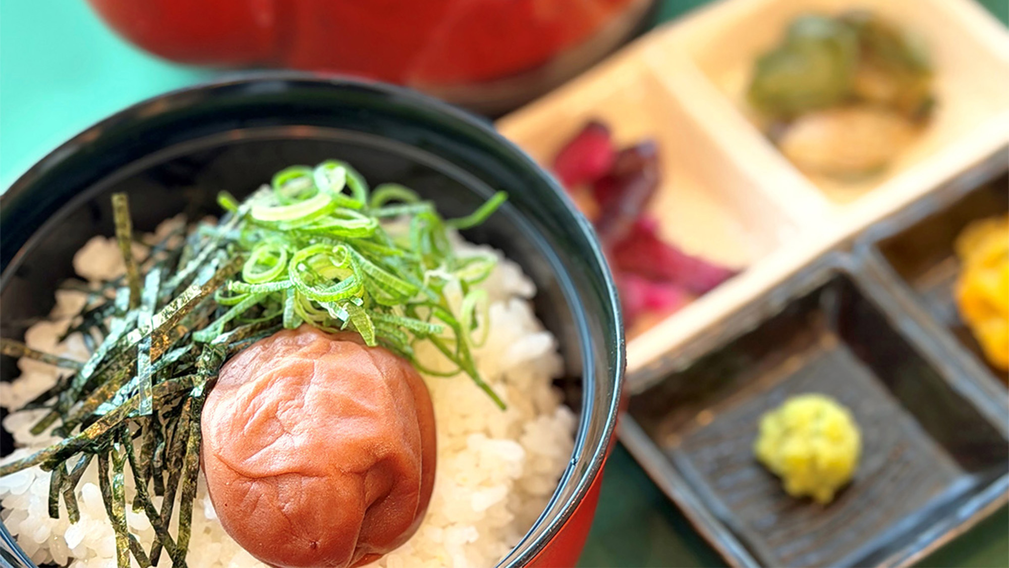 【ごはんものコーナー：日替わり】だし茶漬け