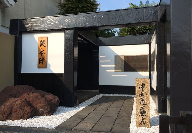 蕨本陣跡