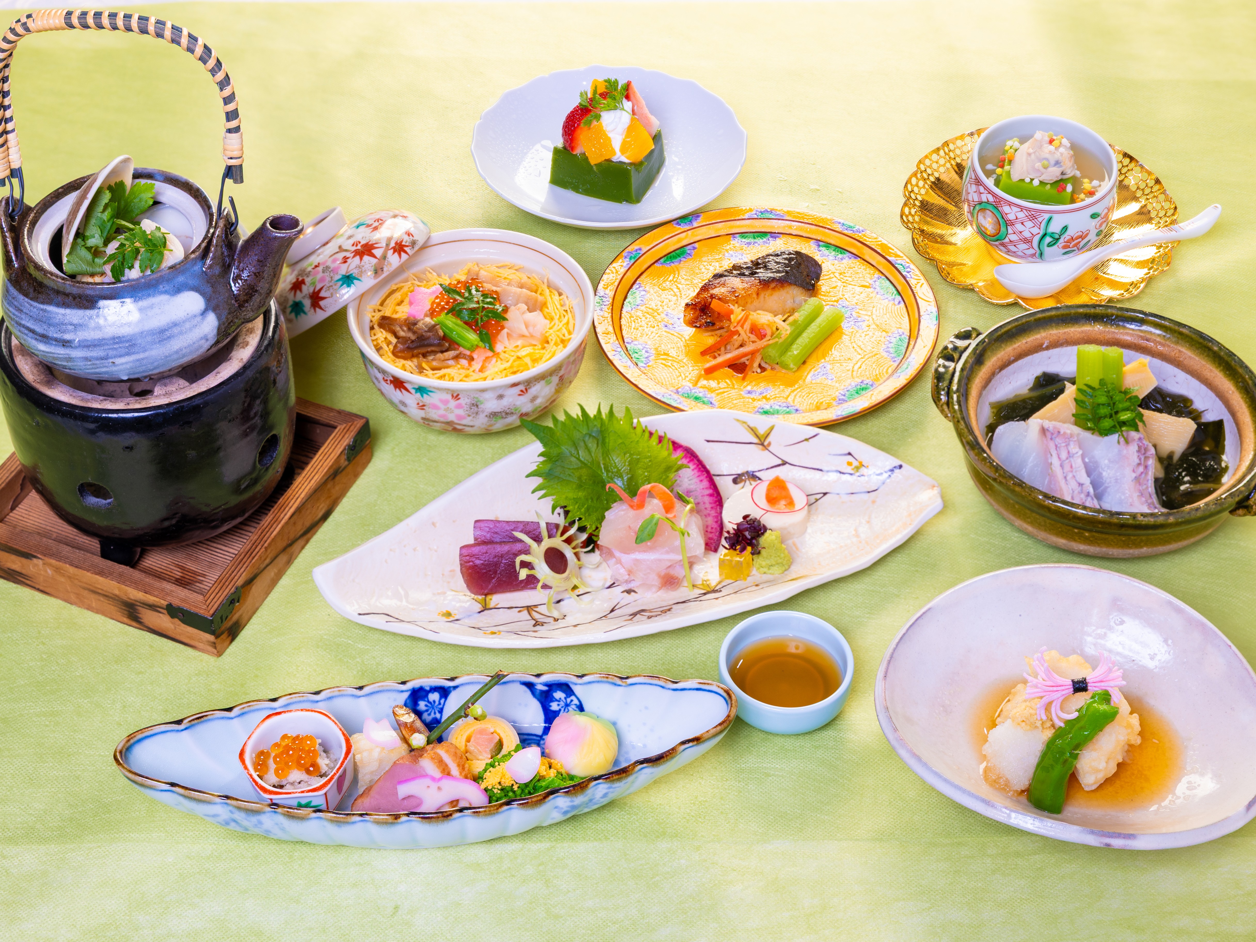 2026春・京会席ご夕食（イメージ）