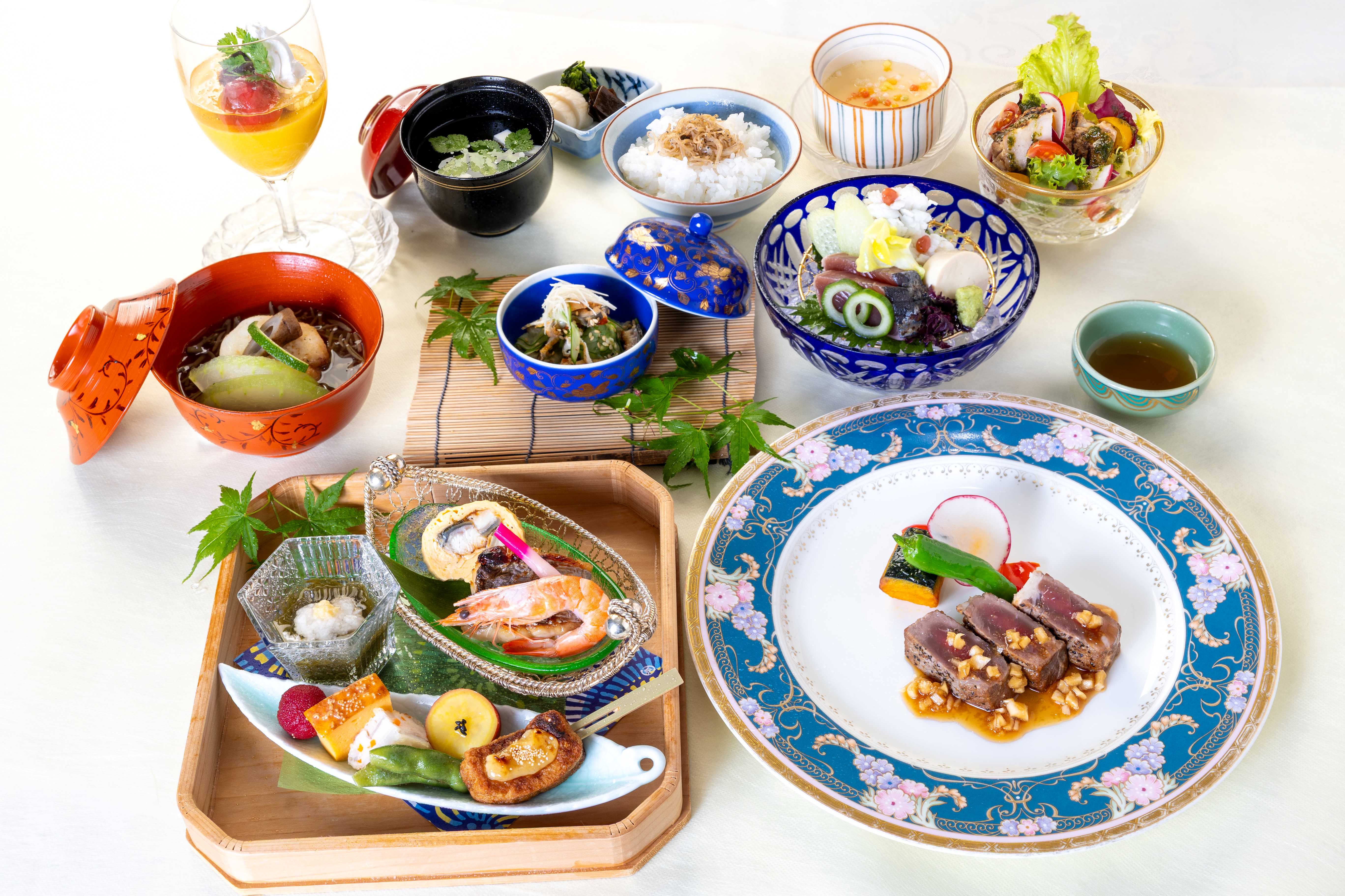 2026夏・和洋折衷会席ご夕食（イメージ）