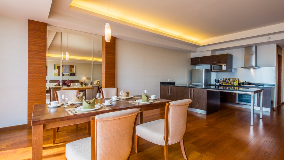 2ベッドルームパノラマスイート　ダイニングエリア