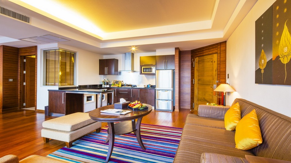 スタジオプレミアルーム　リビングエリア