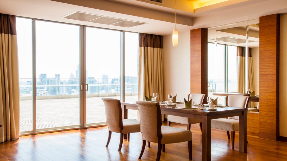 2ベッドルームパノラマスイート　ダイニングエリア