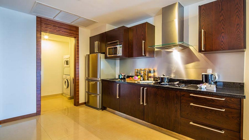 1ベッドルームエグゼクティブ　キッチンエリア