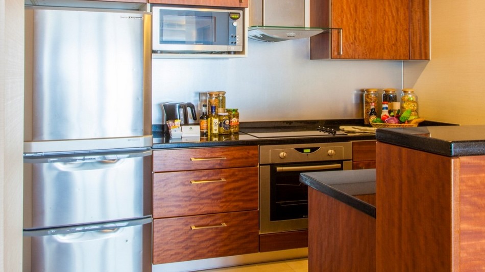 2ベッドルームエグゼクティブ　キッチンエリア