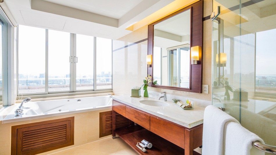 2ベッドルームパノラマスイート　ジャグジー付バスルーム