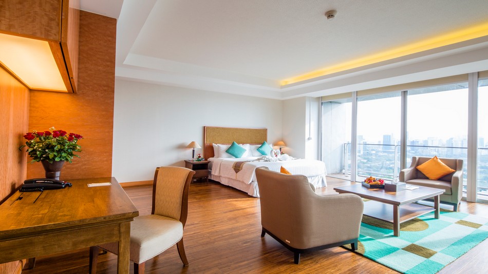 ジャグジースイート　リビングエリア