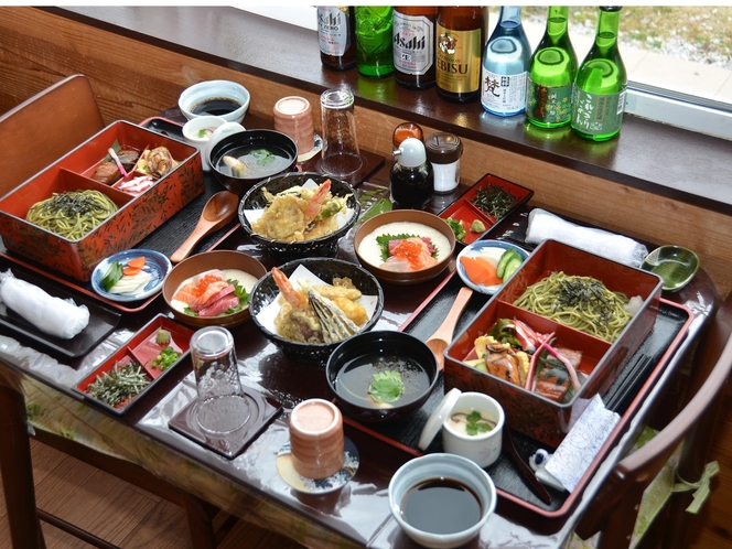 部屋食配膳イメージ