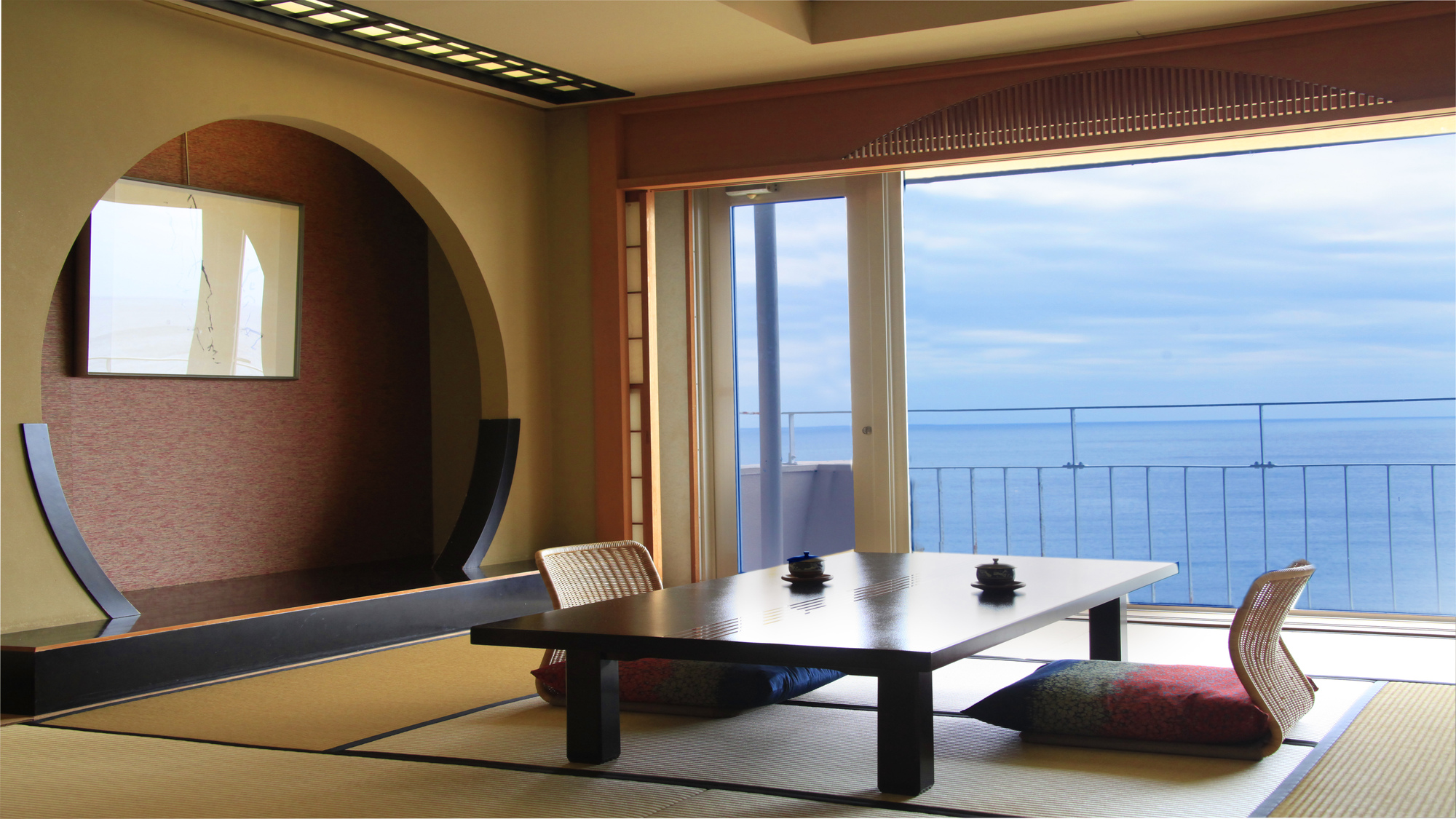 【最上階】ビューバス付き特別和室「月・花」