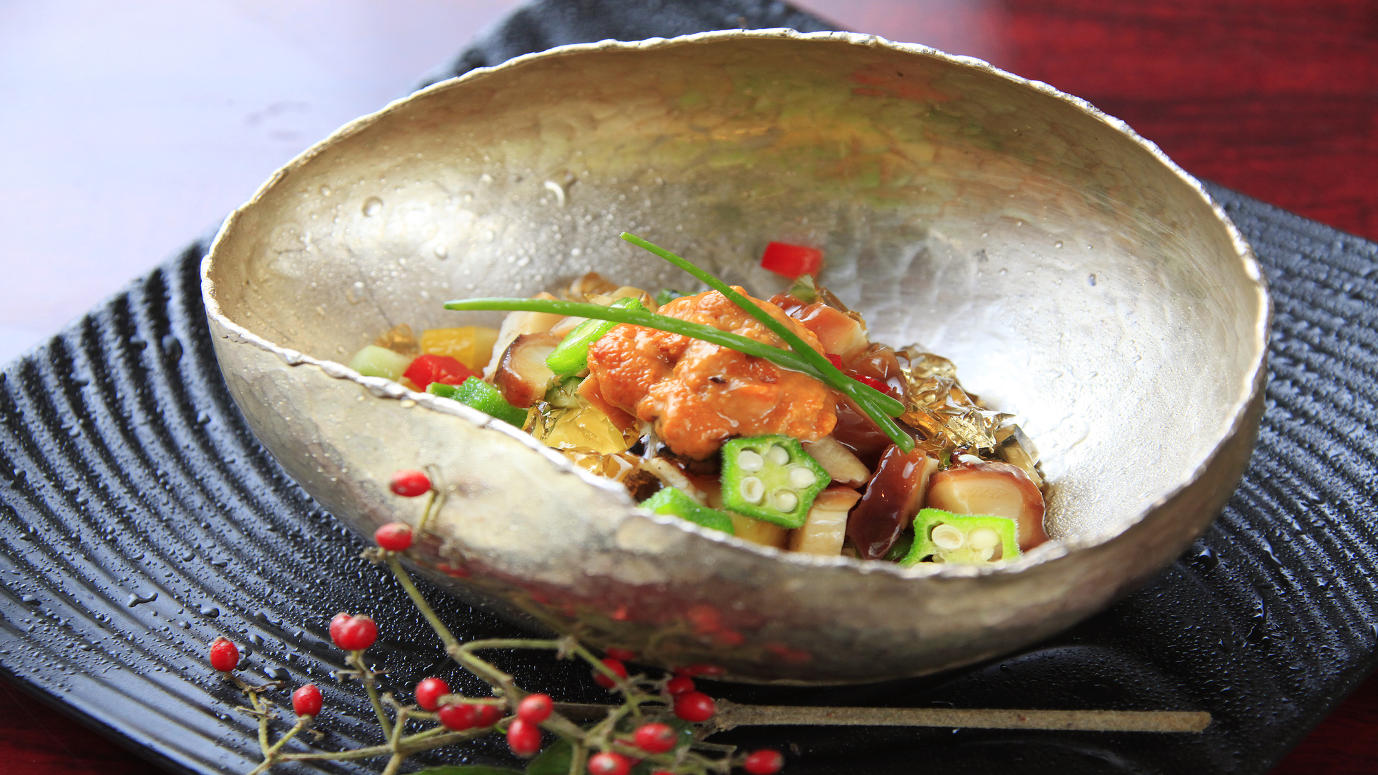 季節の会席イメージ3（内容は季節毎に異なります）