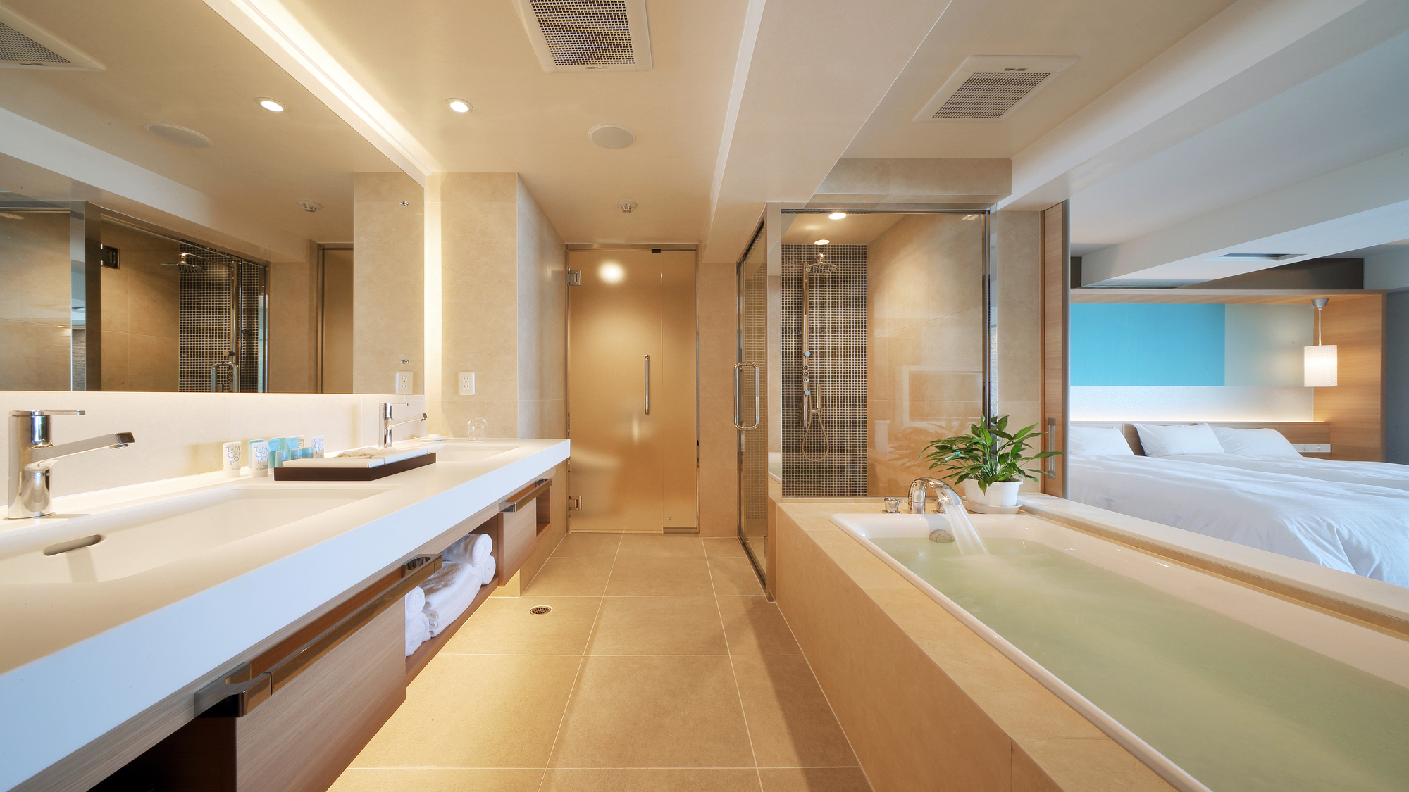 テラススイート（バスルーム）