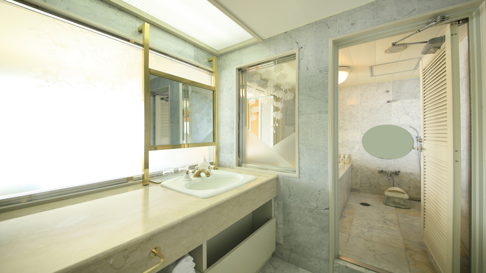 【最上階】ジュニアスイート「ラン」（バスルーム）