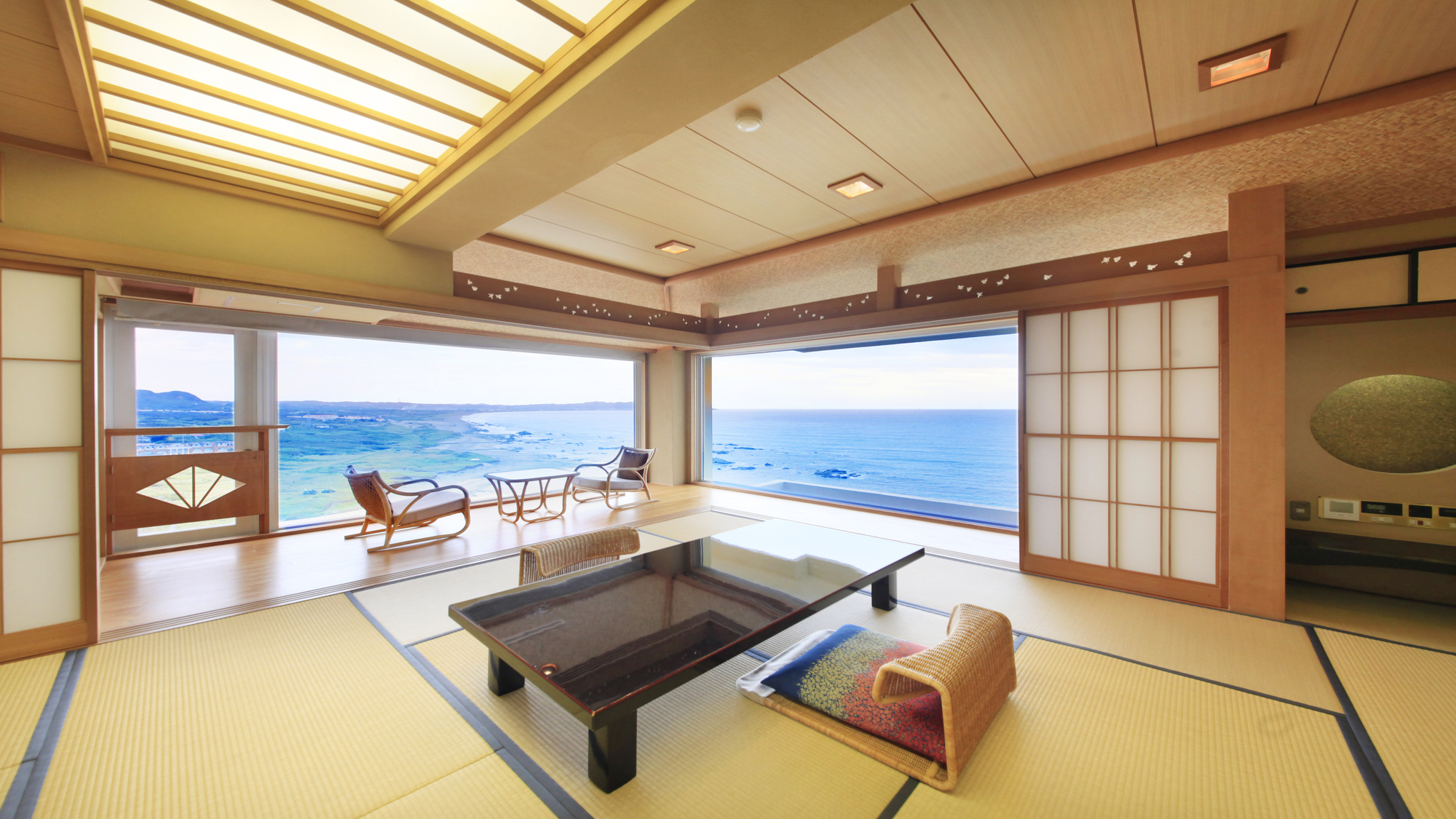 【最上階】パノラマコーナースイート「日の出」