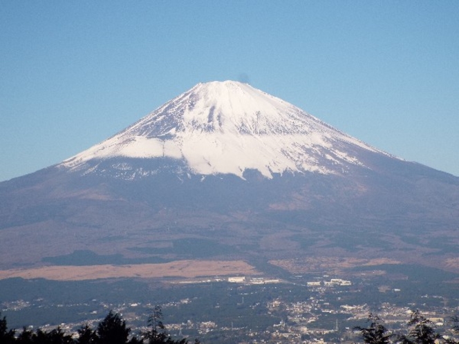 乙女峠より　富士山