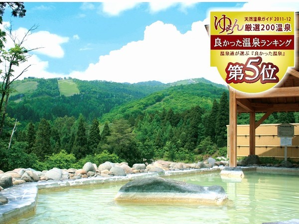 Natural hot spring Manten no Yu large communal bath