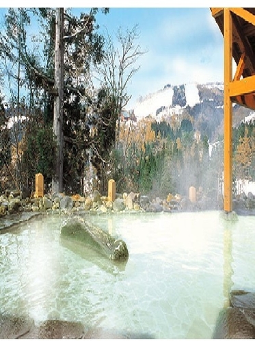 天然温泉満天の湯　露天風呂
